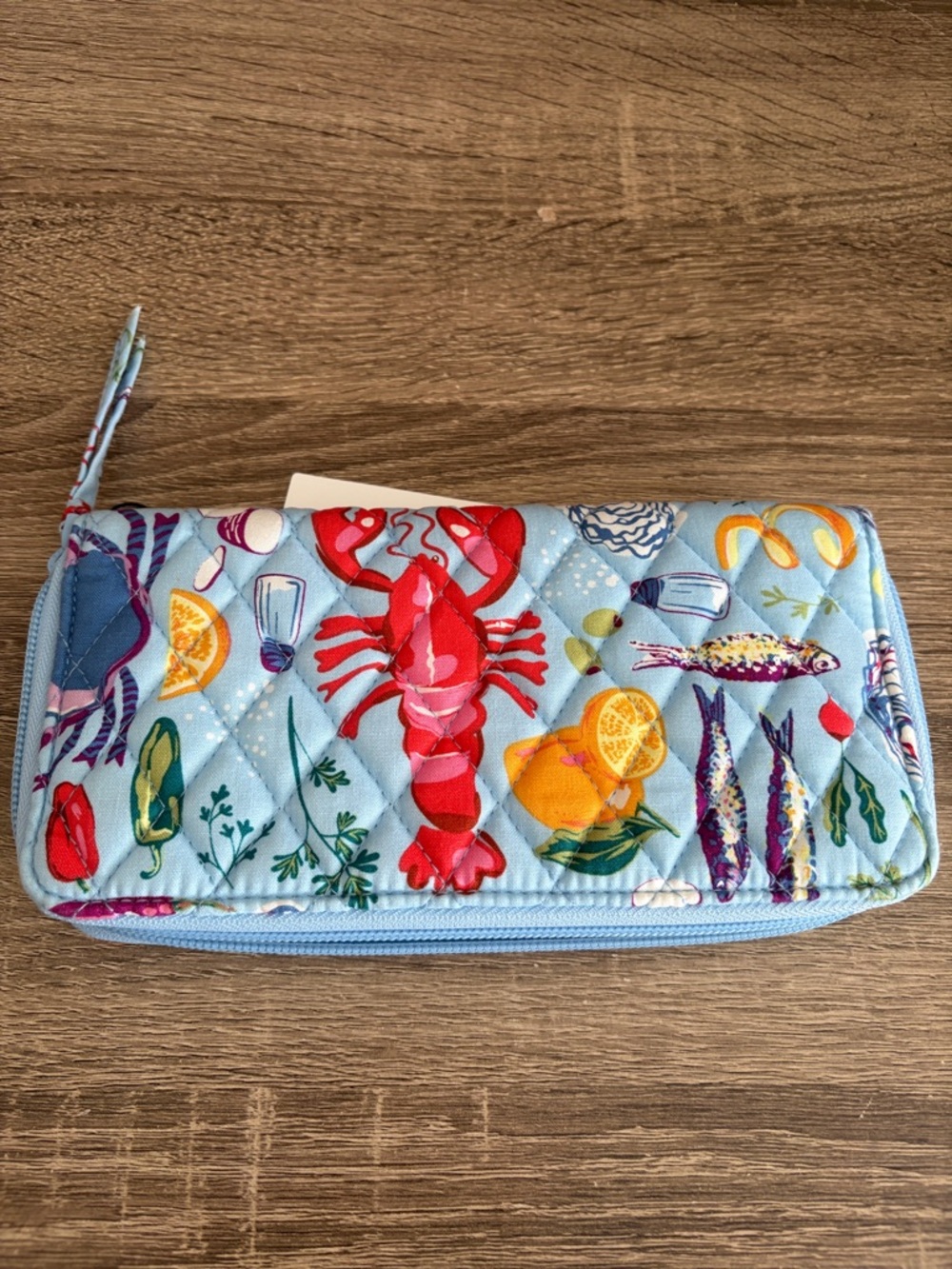 VB Accordion Wallet in Sig Cotton NWT